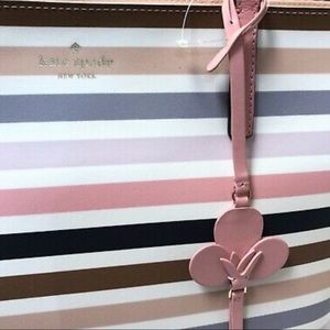 Kate Spade Pastel Stripe Tote